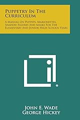 Puppetry curriculum manual for sale  Delivered anywhere in USA 