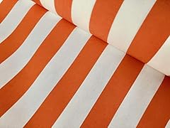 Orange white striped for sale  Delivered anywhere in UK