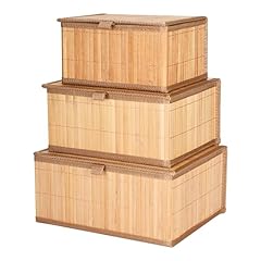 Bamboo decorative storage for sale  Delivered anywhere in USA 