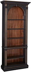 Used, Hooker Furniture Black Bookcase, Gold Accents for sale  Delivered anywhere in USA 