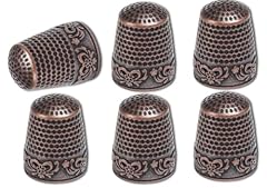 6pcs sewing thimbles for sale  Delivered anywhere in USA 