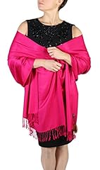 Cerise pashmina scarf for sale  Delivered anywhere in UK