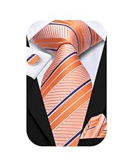 Tie orange blue for sale  Delivered anywhere in USA 