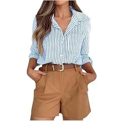 Women striped button for sale  Delivered anywhere in UK