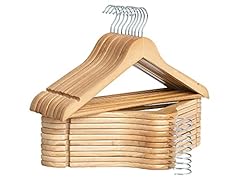 Storageworks wooden hangers for sale  Delivered anywhere in USA 