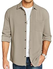 Coofandy men wrinkle for sale  Delivered anywhere in USA 