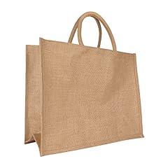 Hessian tote bag for sale  Delivered anywhere in UK