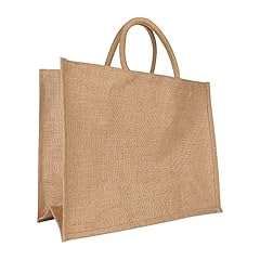 Hessian tote bag for sale  Delivered anywhere in UK