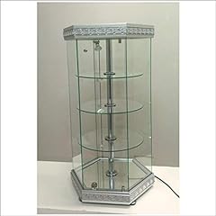 Revolving glass display for sale  Delivered anywhere in UK