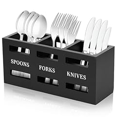 Wood cutlery holder for sale  Delivered anywhere in UK