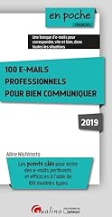 100 mails professionnels d'occasion  Livré partout en Belgiqu