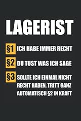 Lagerist recht lagerist gebraucht kaufen  Wird an jeden Ort in Deutschland