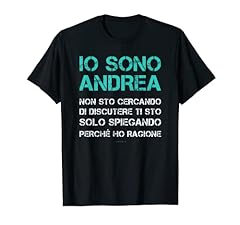 Uomo maglietta andrea usato  Spedito ovunque in Italia 