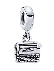 Dangle typewriter charm for sale  Delivered anywhere in USA 
