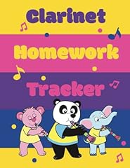 Clarinet homework tracker for sale  Delivered anywhere in UK