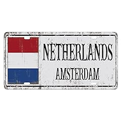 Netherlands flag metal for sale  Delivered anywhere in USA 