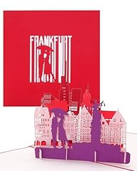 Grußkarte frankfurt panorama gebraucht kaufen  Wird an jeden Ort in Deutschland