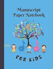 Manuscript paper notebook for sale  Delivered anywhere in UK