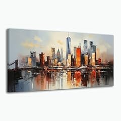 Cityscape canvas wall for sale  Delivered anywhere in USA 