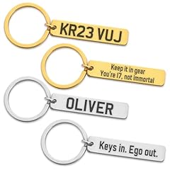 Personalised keyring number for sale  Delivered anywhere in UK