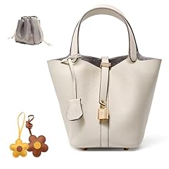 Genuine leather bucket for sale  Delivered anywhere in USA 