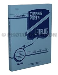 1951-1954 Studebaker Car Mechanical Parts Book Reprint for sale  Delivered anywhere in USA 