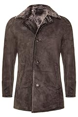 Men brown sheepskin for sale  Delivered anywhere in UK