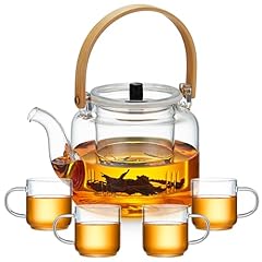 Glass tea pot for sale  Delivered anywhere in USA 