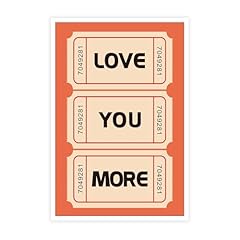 Retro love ticket for sale  Delivered anywhere in USA 