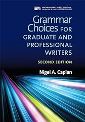 Grammar choices graduate for sale  Delivered anywhere in UK