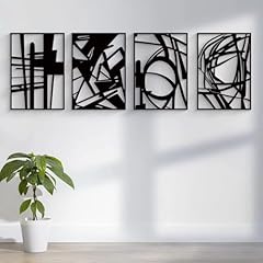 Modern black abstract for sale  Delivered anywhere in USA 