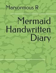 Mermaid handwritten diary for sale  Delivered anywhere in USA 