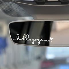 Hello gorgeous rearview for sale  Delivered anywhere in USA 