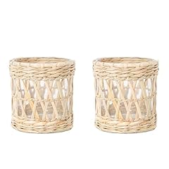 Rustic cattail woven for sale  Delivered anywhere in USA 