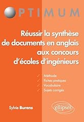 Réussir synthèse documents for sale  Delivered anywhere in UK