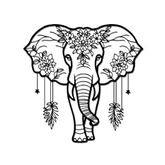 Elephant metal wall for sale  Delivered anywhere in UK