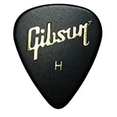 Used, 12 x Gibson Standard Heavy Guitar Picks In A Handy for sale  Delivered anywhere in UK