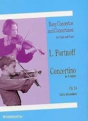 Leo portnoff concertino d'occasion  Livré partout en France