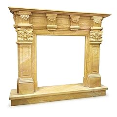 Fireplace yellow siena for sale  Delivered anywhere in UK