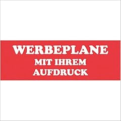 Werbeplane gerüstplane 200x50 gebraucht kaufen  Wird an jeden Ort in Deutschland