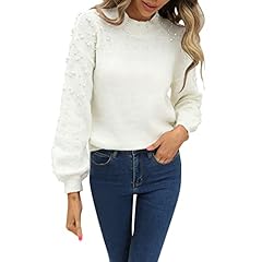 Women pullover pearls for sale  Delivered anywhere in UK