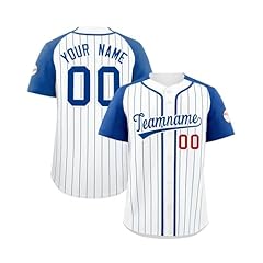 Custom baseball jersey for sale  Delivered anywhere in UK