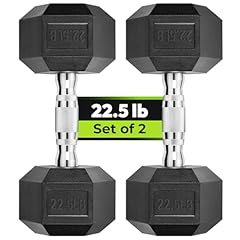 Hex dumbbell rubber for sale  Delivered anywhere in USA 