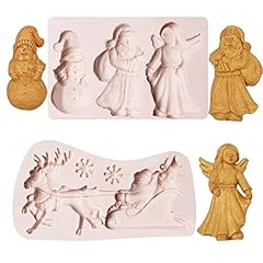 Christmas fondant molds for sale  Delivered anywhere in USA 