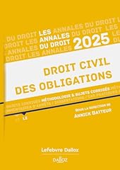 Annales droit civil d'occasion  Livré partout en France