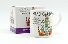 Used, Head gardener china mug in gift box for sale  Delivered anywhere in UK