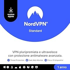 Nordvpn standard anno usato  Spedito ovunque in Italia 
