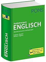 Pons großwörterbuch englisch gebraucht kaufen  Wird an jeden Ort in Deutschland