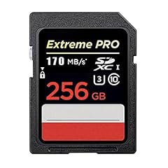 Schede SD Scheda di memoria Extreme Pro SDXC UHS-I da 256 GB - C10, U3, V30, 4K UHD, scheda SD - SDSDSDXXD-256G-GN4IN usato  Spedito ovunque in Italia 