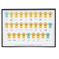 Wolverhampton wanderers signed for sale  Delivered anywhere in UK